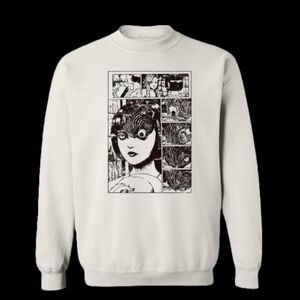 RIVEBELLA Manga Series Uzuma Junji Sweatshirt | EUC | Gildan Pullover